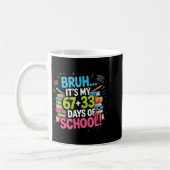 100 dagen school 67 koffiemok (Links)