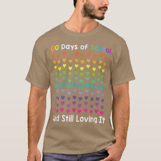 100 dagen school afmaken en nog steeds van het har t-shirt