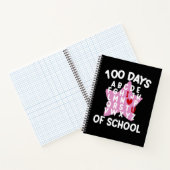 100 dagen school alfabet 100e dag leraar  notitieboek (Binnen)