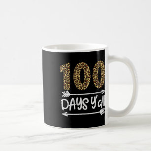 100 dagen school allemaal luipaardprint 100ste ond koffiemok