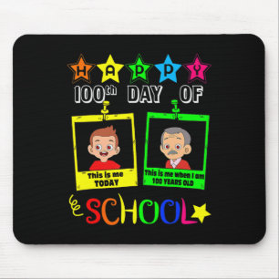 100 dagen school - als ik 100 jaar oud ben muismat