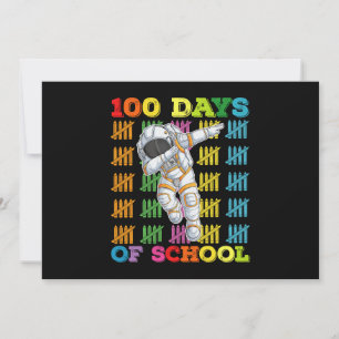 100 dagen school astronaut leraar kaart