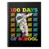 100 dagen school astronaut leraar notitieboek (Voorkant)