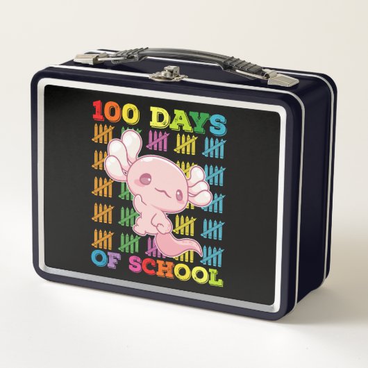 100 dagen school Axolotl leraar (Voorkant)