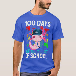 100 dagen school Axolotl Lover Girls Ki T-shirt