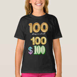 100 dagen school blijven t-shirt