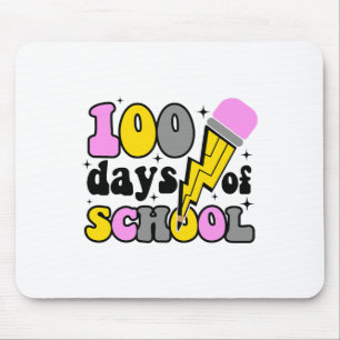 100 dagen school bliksemflits potlood leraar muismat