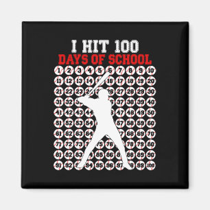 100 dagen school Bysebyll 100e dag van school Bo Magneet