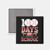 100 dagen school Bysebyll 100ste dag voor student Magneet (Voorkant / Achterkant)