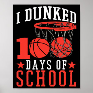 100 dagen school Bysketbyll Kinder Poster