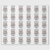 100 dagen school cadeaupapier (Vlak)