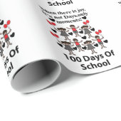 100 dagen school cadeaupapier (Rol Hoek)