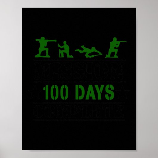 100 dagen school compleet  poster (Voorkant)