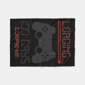 100 dagen school Complete gamer Videospelletjes Fleece Deken (Voorkant (Horizontaal))