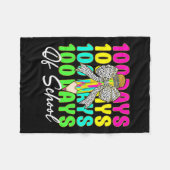 100 Dagen School Coquette Bow Pencil 100ste Dag O Fleece Deken (Voorkant (Horizontaal))