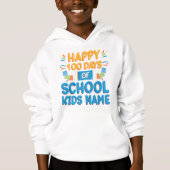 100 dagen School Custom kinder hoodie (Voorkant)