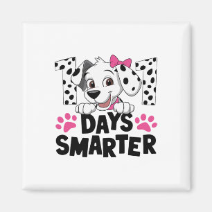 100 dagen school Dalmatische hond jongens kids 100 Magneet