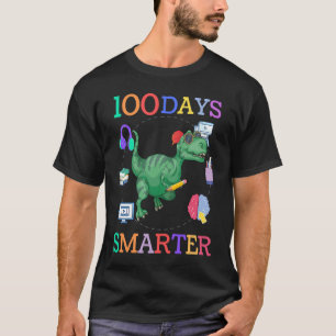 100 dagen school dinosaurus jongens kinderen 100st t-shirt