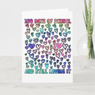 100 dagen school en ik geniet er nog steeds van ha kaart