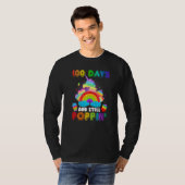 100 dagen school en nog steeds Pop T-shirt (Voorkant volledig)