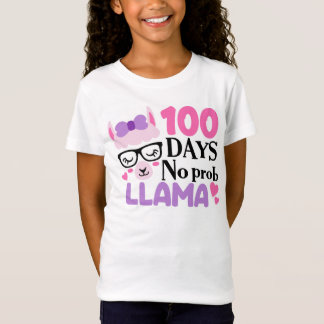 100 dagen school - geen Llama T-shirt