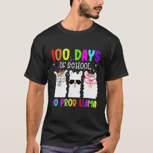 100 dagen school Geen probleem lama leraar Gi T-shirt