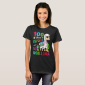 100 dagen school geen probllama 6 t-shirt (Voorkant volledig)
