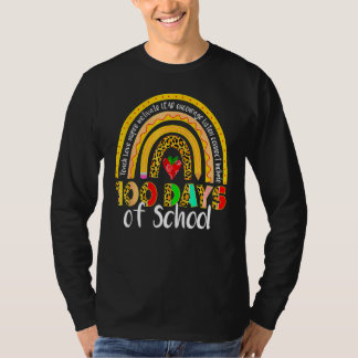 100 Dagen School Gelukkige 100ste Dag Van School R T-shirt
