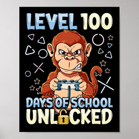 100 dagen school geopend 2 poster (Voorkant)
