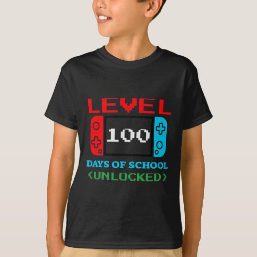 100 dagen school geopend 3 t-shirt (Voorkant)
