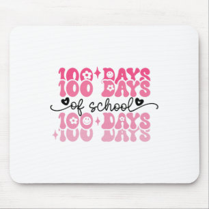 100 dagen school Groovy 100ste dag lerares meisje Muismat