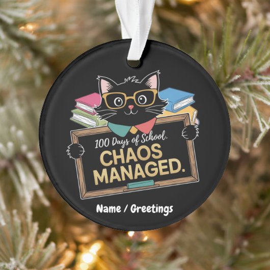 100 dagen school Hoe deze grappige leraar het over Ornament (Boom)
