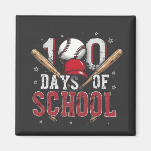 100 dagen school honkbal sportliefhebbers magneet