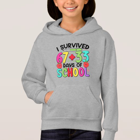 100 dagen school Ik heb 6733 dagen overleefd (Voorkant)