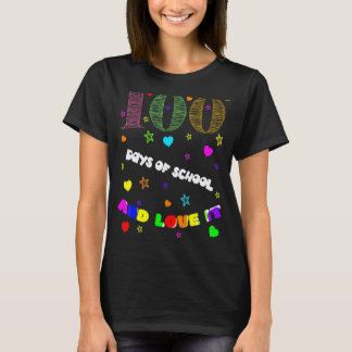 100 Dagen School & Ik Hou Ervan T-shirt Slimme Ler