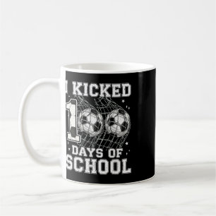 100 dagen school ik trapte voetbal 100ste dag van  koffiemok