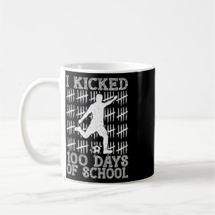 100 dagen school ik trapte voetbal 100ste dag van  koffiemok