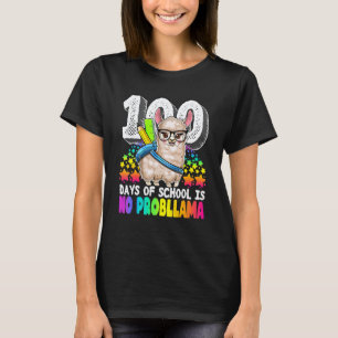 100 dagen school is geen probleem lama leraar G T-shirt