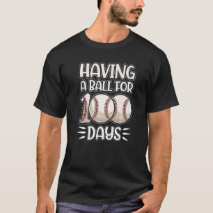 100 dagen school Jongens hebben een geweldige tijd T-shirt