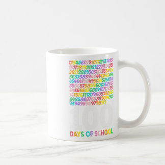 100 Dagen School Jongens Meisjes Kinderen Wiskunde Koffiemok
