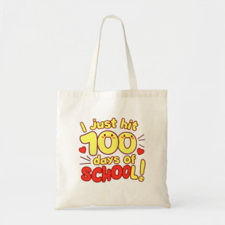 100 dagen School Kawaii Style Design Tote Bag