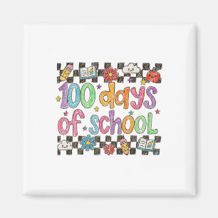 100 dagen school kleurpotlood handschriftstijl ler magneet