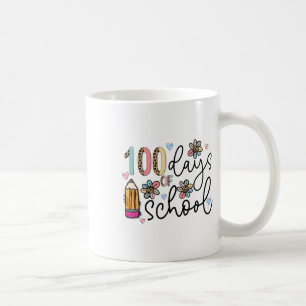 100 dagen school leraar 100ste dag van school retr koffiemok