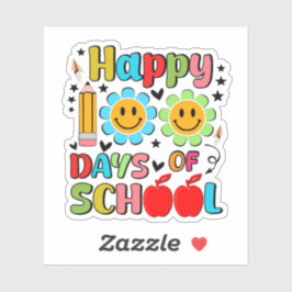 100 dagen school. Leraar appreciatie. Leraar Sticker