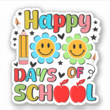 100 dagen school. Leraar appreciatie. Leraar