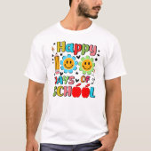 100 dagen school. Leraar appreciatie. Leraar T-shirt (Voorkant)