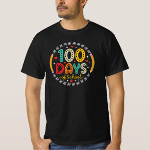 100 dagen school leraar student t-shirt