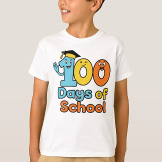 100 dagen school | Leuke schoolviering T-shirt