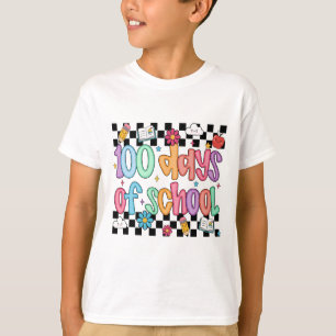 100 dagen school Lief Kleurrijk Klaslokaal T-shirt