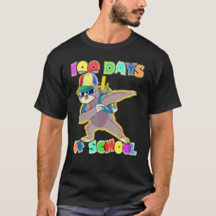 100 dagen school luiaard 100ste dagen school Dabb T-shirt